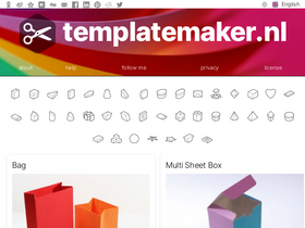 'templatemaker.nl' screenshot