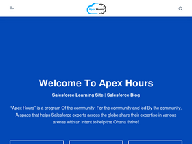 'apexhours.com' screenshot