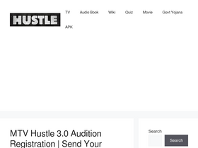 'mtvhustle.com' screenshot