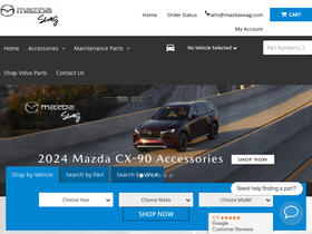 'mazdaswag.com' screenshot