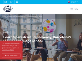 'speakeasybcn.com' screenshot