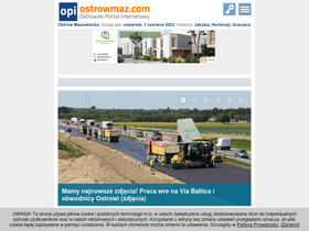 'ostrowmaz.com' screenshot