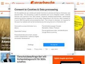 'agrarheute.com' screenshot