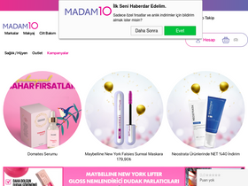 'madam10.com' screenshot