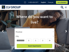 'clvgroup.com' screenshot