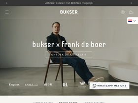 Bukserjeans homepage screenshot