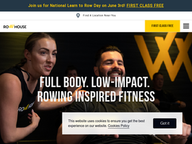 'therowhouse.com' screenshot