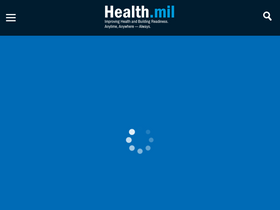'health.mil' screenshot