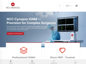 'nccmed.com' screenshot