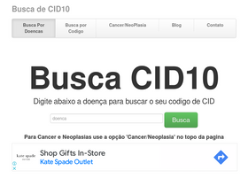 'cid10.com.br' screenshot