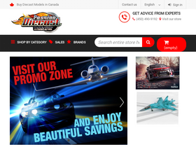 'passiondiecast.com' screenshot