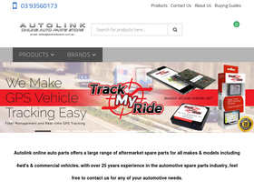 'autolinkparts.com.au' screenshot