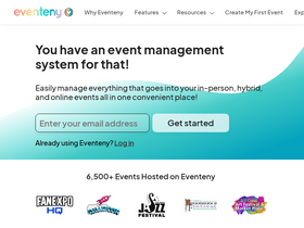 'eventeny.com' screenshot