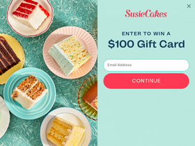 'susiecakes.com' screenshot
