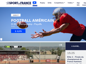 'sportenfrance.com' screenshot