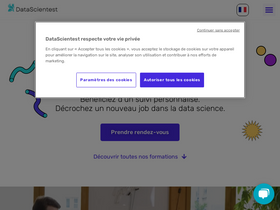 'datascientest.com' screenshot