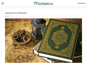 'koran.nl' screenshot
