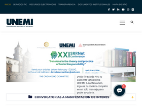 'unemi.edu.ec' screenshot