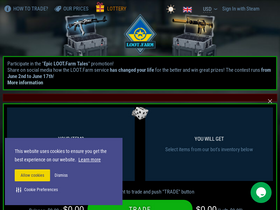 'loot.farm' screenshot