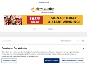 sierraauction.auctioneersoftware.com