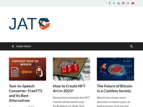 'justalternativeto.com' screenshot