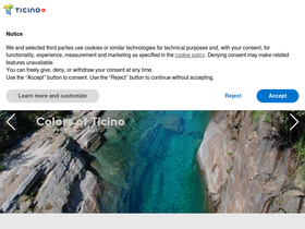 'ticino.ch' screenshot
