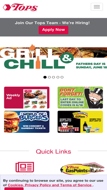 topsmarkets.com