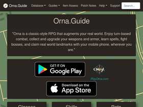 'orna.guide' screenshot