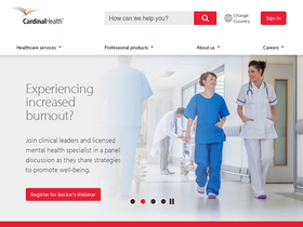 'cardinalhealth.com' screenshot