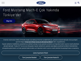 'ford.com.tr' screenshot