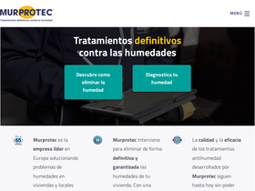'murprotec.es' screenshot