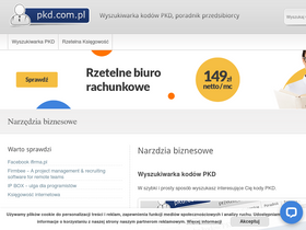 'pkd.com.pl' screenshot