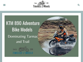 'timeless2wheels.com' screenshot