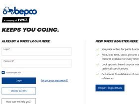 'mybepcofinder.com' screenshot