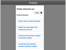 'oratlas.com' screenshot