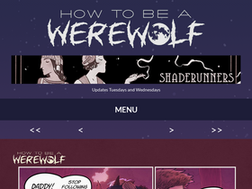 'howtobeawerewolf.com' screenshot