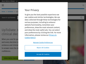 'uptodate.cn' screenshot