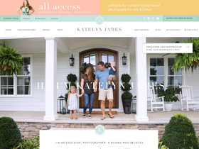 'katelynjames.com' screenshot