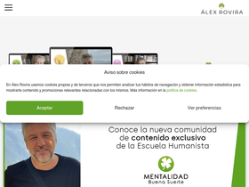 'alexrovira.com' screenshot