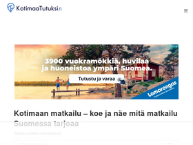 'kotimaatutuksi.fi' screenshot