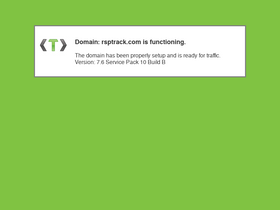 'rsptrack.com' screenshot