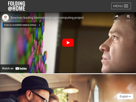 'foldingathome.org' screenshot