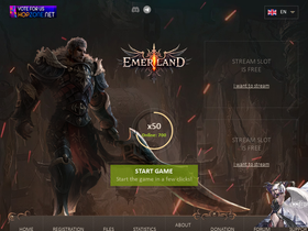 Emerland.pw website image