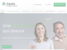 'alptis.org' screenshot