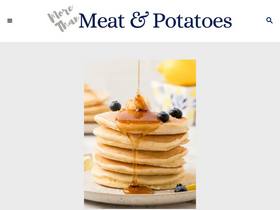 'morethanmeatandpotatoes.com' screenshot