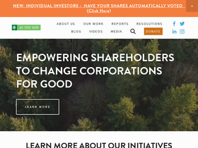 'asyousow.org' screenshot