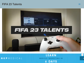 'fifatalents.com' screenshot