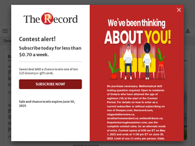 'therecord.com' screenshot