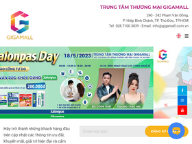 'gigamall.com.vn' screenshot