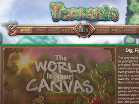 'terraria.org' screenshot